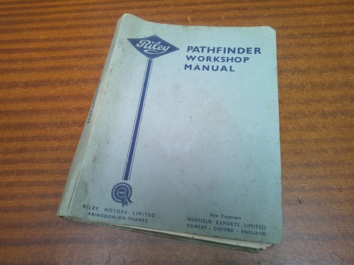 Riley pathfinder car owners - car,