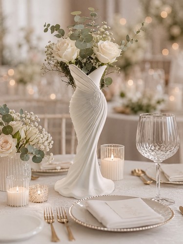 Elegant dress vase 200mm - elegant,