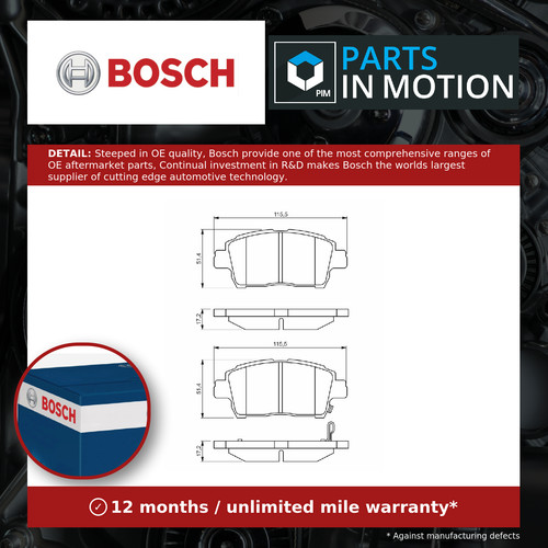 Brake pads set fits toyota - brake,