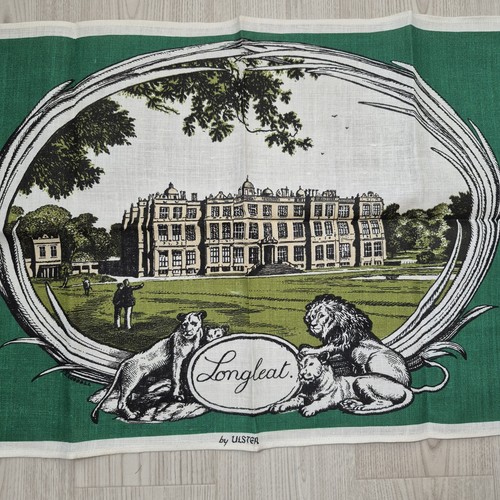 Vintage longleat lions - vintage, green