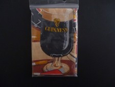 Vintage Guinness Memorabilia - Glass Cloth: Dartboard / Glass of Guinness