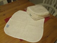 Terry Towelling Nappy Squares/Burping Cloths - 40 x 40 cm