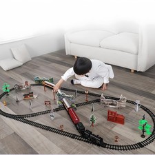 Classical Train Set with Light