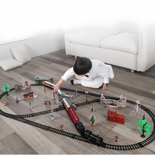 Classical train set - train, light