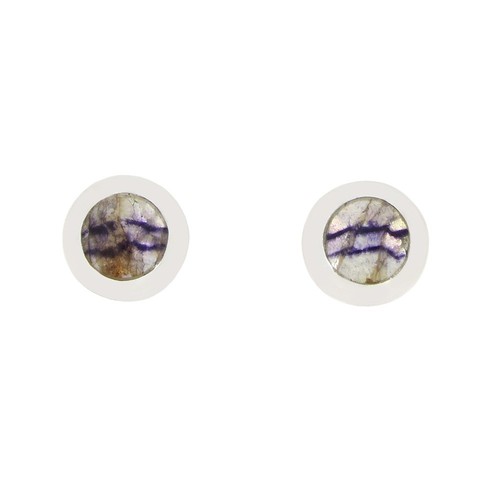 Derbyshire blue john sterling - blue,