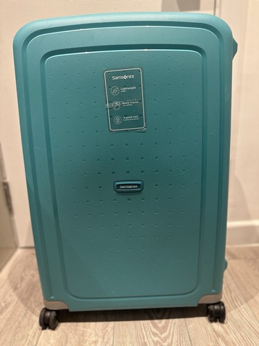 Samsonite suitcase aqua blue - suitcase,,