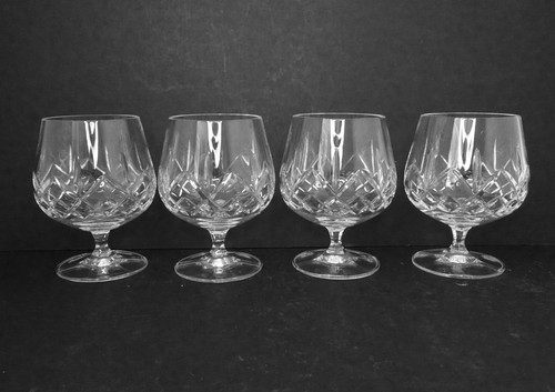 Vintage crystal glass - 4x,