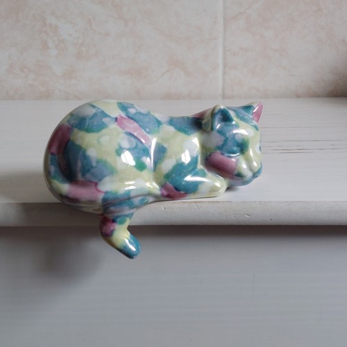 Vintage cat shelf sitter - vintage,