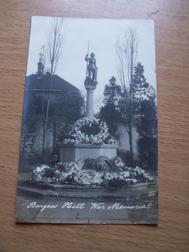Burgess hill war - hill,