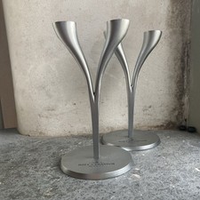 2 x MOET ET CHANDON Toi et Moi Champagne Flutes Candle Holder, Philippe Di Meo 