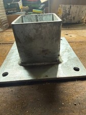 Heavy Duty Galvanised Post-Shoe