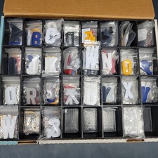 Stahls Vintage Heat Press Vinyl Letters Varsity Lot 2inch Mixed Lot Mixed Colors