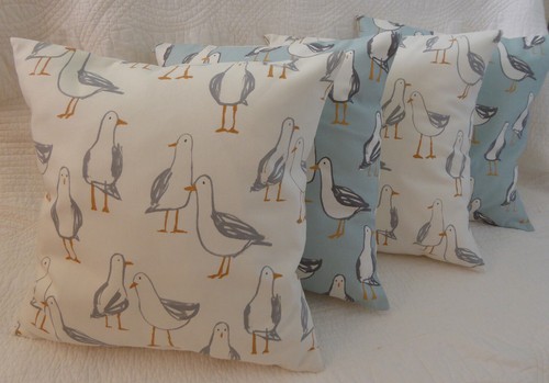 Cushion covers seagull bird - 4,