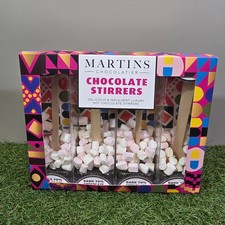 Martin’s Chocolatier Hot Chocolate Stirrers Spoons 70% Dark Gift Set Marshmallow