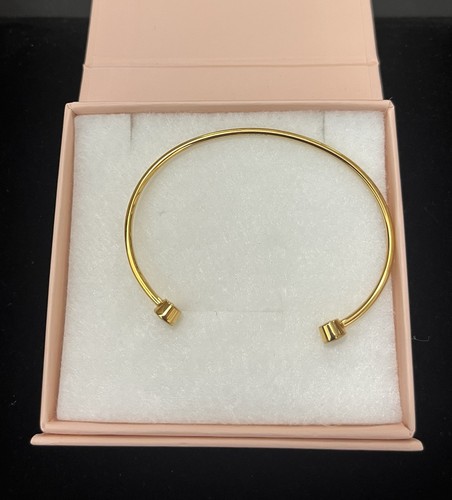 New diamonique bangle gold - bangle,