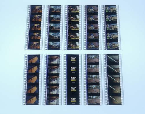 Toy story 35mm film cells - toy,