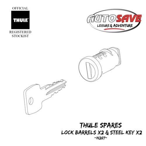 Thule spares n207 key lock - -, &