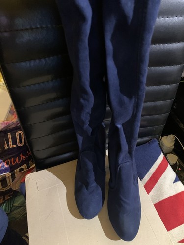 Navy blue primark - uk4, fit