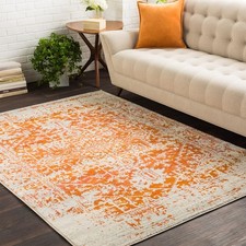 Livabliss Syracusa Vintage – Area Carpet 120 x 170 cm (Rectangular), Orange 