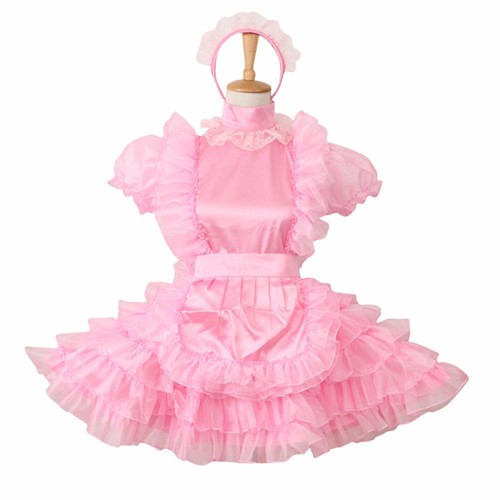 Lockable sissy maid pink - lockable,
