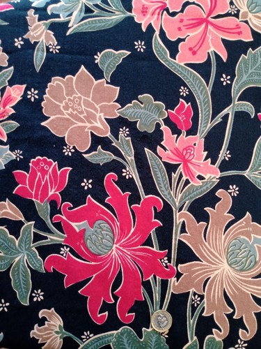 Vintage remnant floral - remnant, of