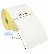 111 x 149mm WHITE Thermal