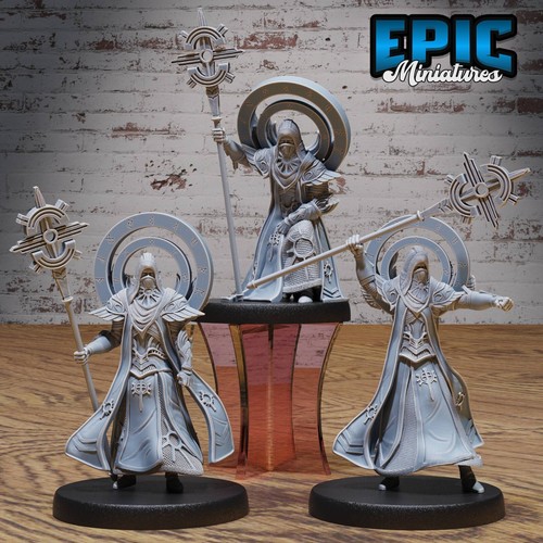 White priest cleric dnd - white,