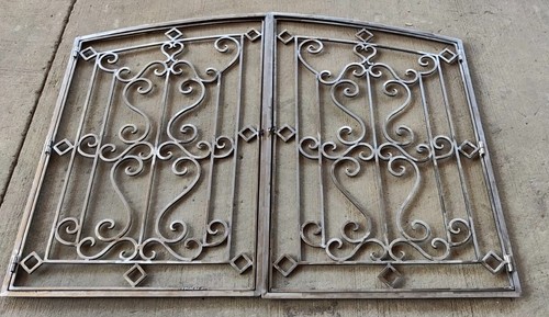 Rustic door hardware grill - rustic,