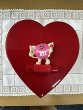 M&M's Heart Shaped Box red