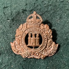Suffolk Regiment Cap Badge