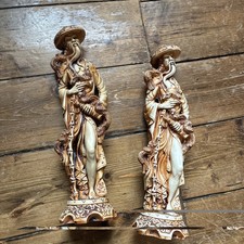 Two Large Heavy CARVED CHINESE