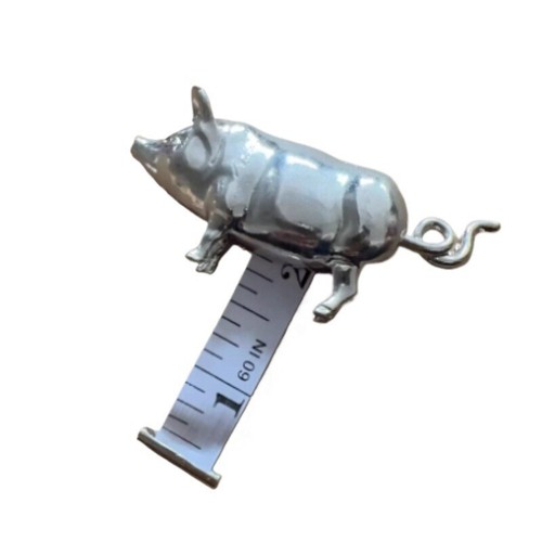 Mini pig tape measure vintage - pig,