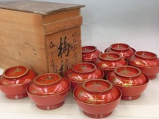 Antique Japanese Wooden Soup