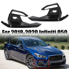 Glossy Black Bumper Fog Light