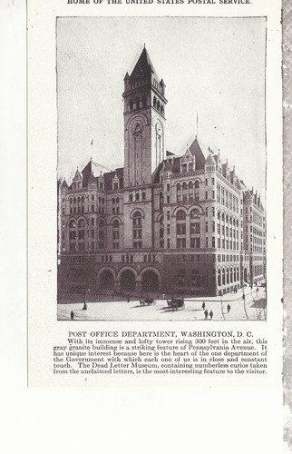 Postal service building - u.,