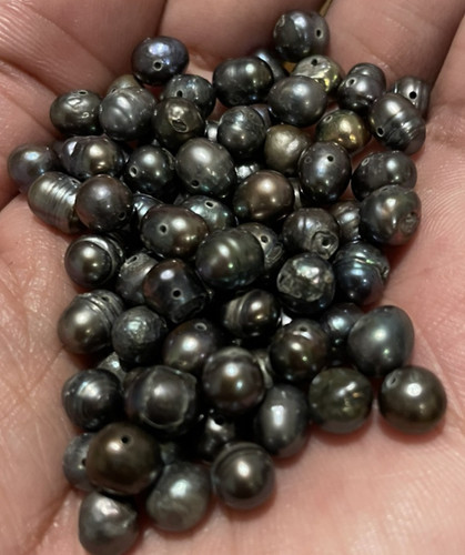 100g cultured black freshwater - black,