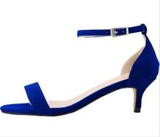 LADIES WOMENS MID KITTEN HEEL