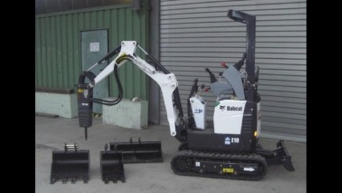 Micro mini digger hire