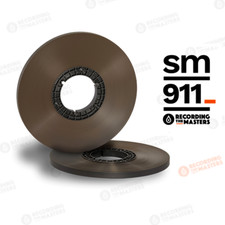 RTM SM911 1/2" x 2500' Analog Recording Tape - 10.5" Pancake Hub w/ Box NEW
