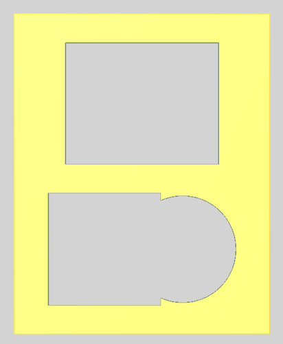 20x16 inch mount - mount, vinyl