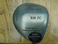 PRE~LOVED ADAMS SC FALDO SERIES DRIVER ~ FADE CONTROL HEAD ~ 10.5' HEAD ~ REG