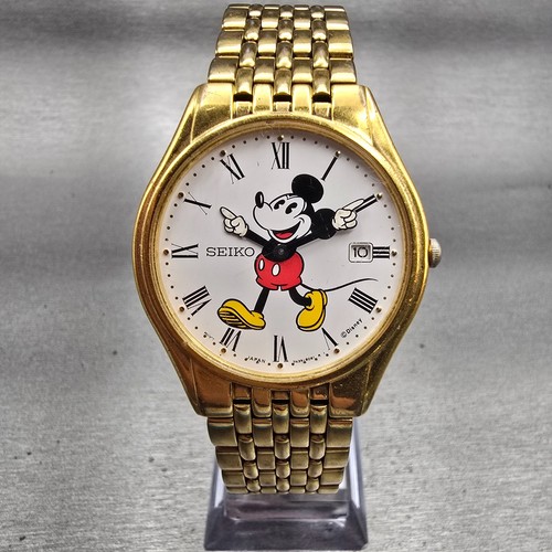 Seiko mickey mouse watch - seiko,