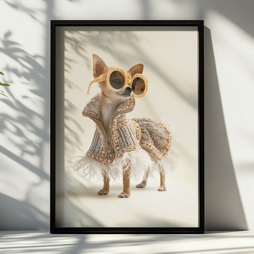 Chihuahua couture fashion - couture,