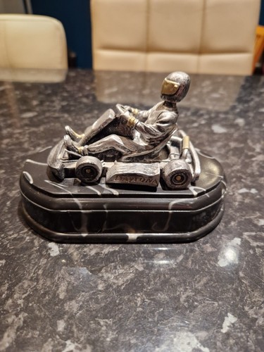 Karting trophy silver - go-karting, kart