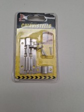 2PCS 1.5"  Silver SLIDE BOLT Bathroom Toilet Shed Door Lock Catch Latch + Screws