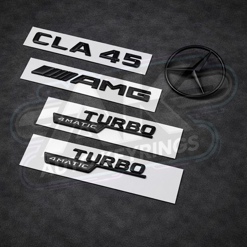 High gloss black set mercedes - high,