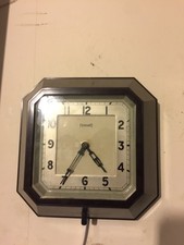 vintage 1930s Ferranti - Bakelite electric wall clock