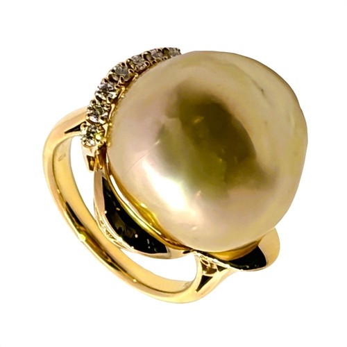 Authentic mikimoto 17mm large - 17mm,
