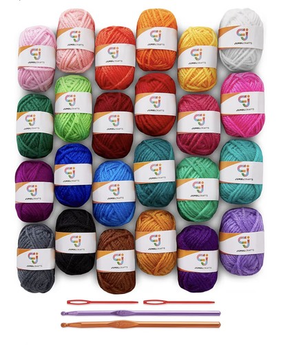 Crochet starter kit 2 hooks - crochet,