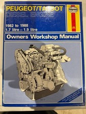 Haynes Manual Peugeot/Talbot